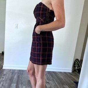 Guess plaid mini dress, size 3